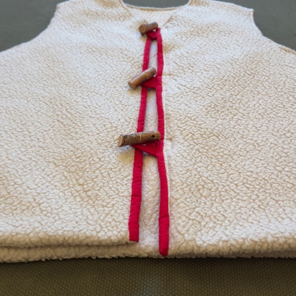 Vintage Sherpa Vest Handmade - Picture 6 of 13